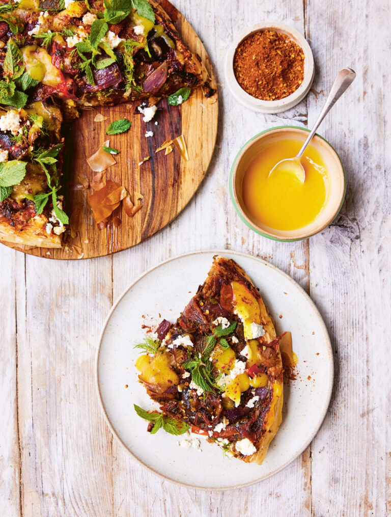 Jamie Oliver Fragrant Veggie Filo Tart