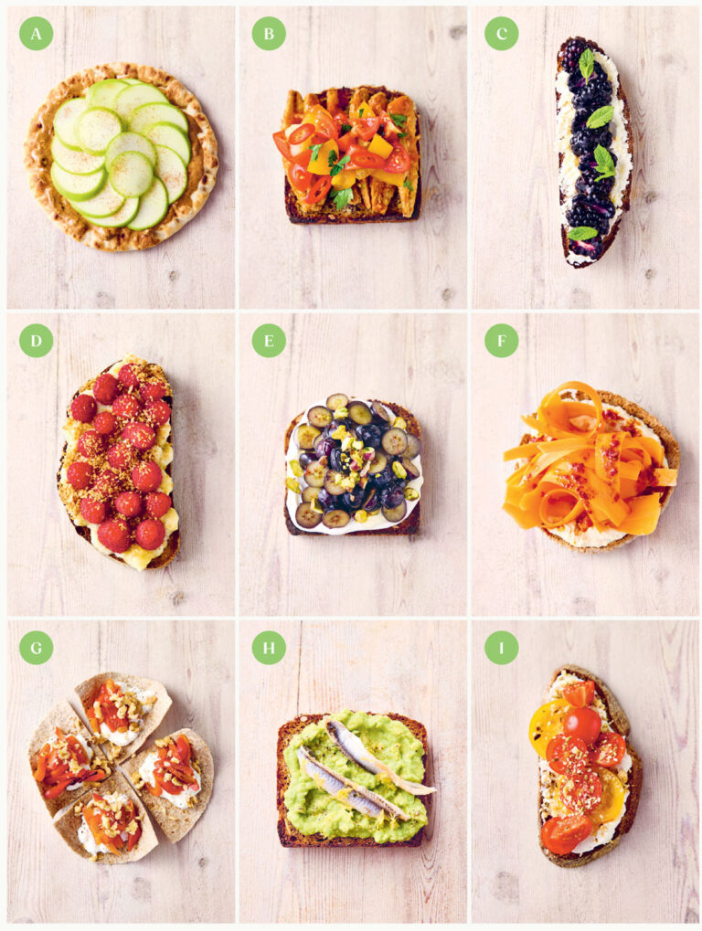 Jamie Oliver Healthy Topper Recipes for Bread and Toast