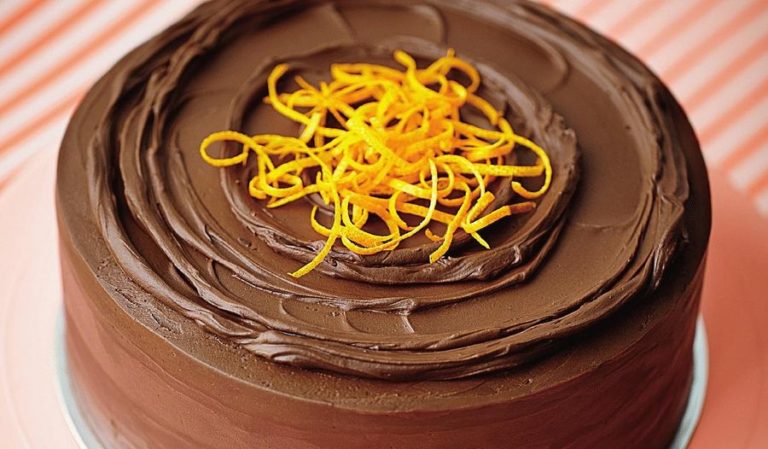 'Jaffa Cake' Cake