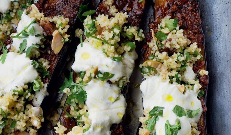 Ottolenghi Chermoula Aubergine | Middle Eastern Recipe